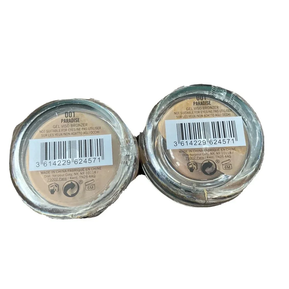 Rimmel Jelly Gel Bronzer Paradise (001) Glow Illuminate Lot of 2